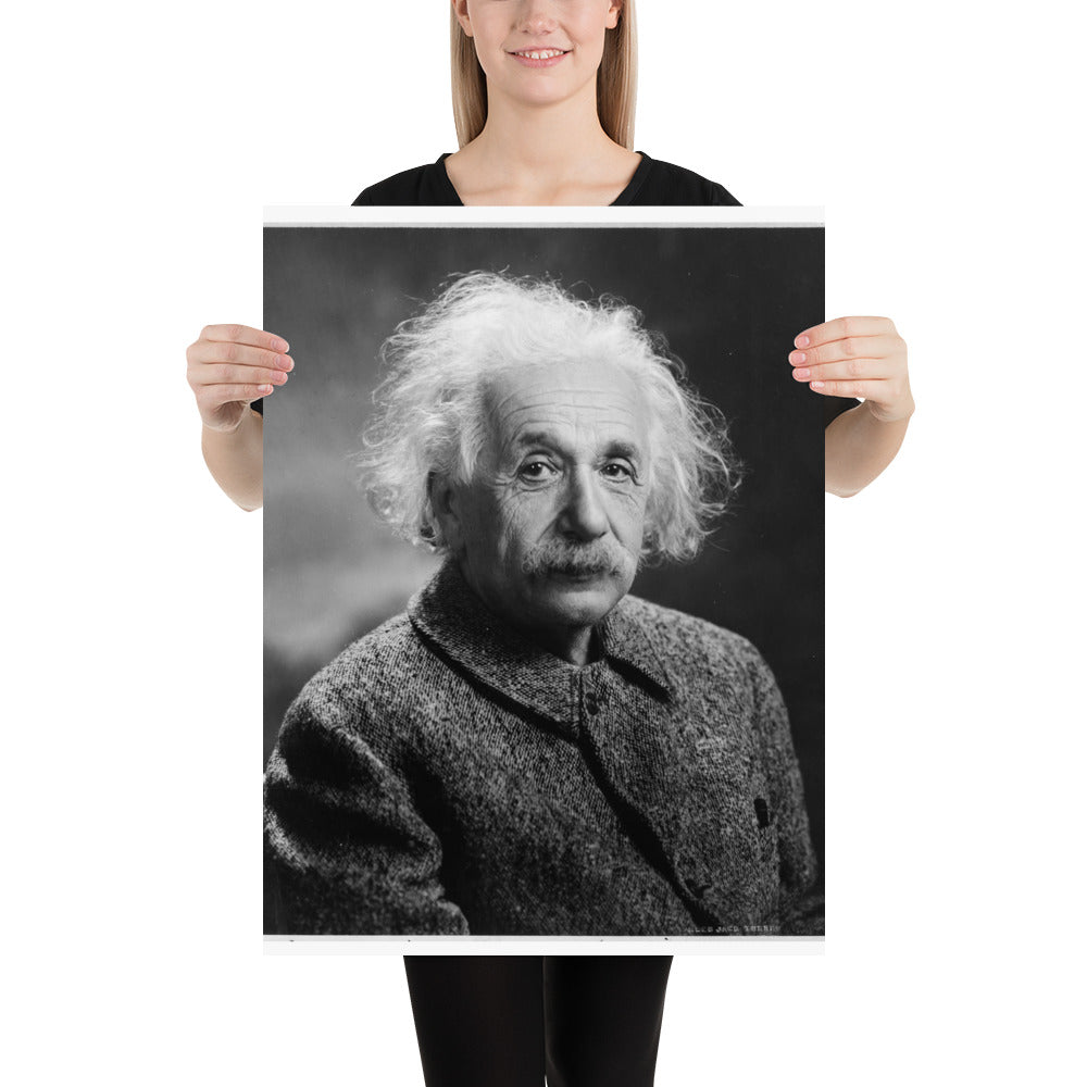 Einstein Portrait (Poster - Paper Matte)