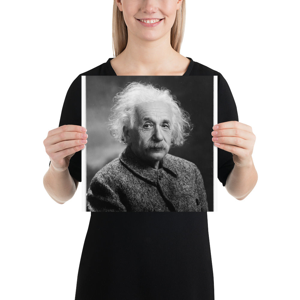 Einstein Portrait (Poster - Paper Matte)