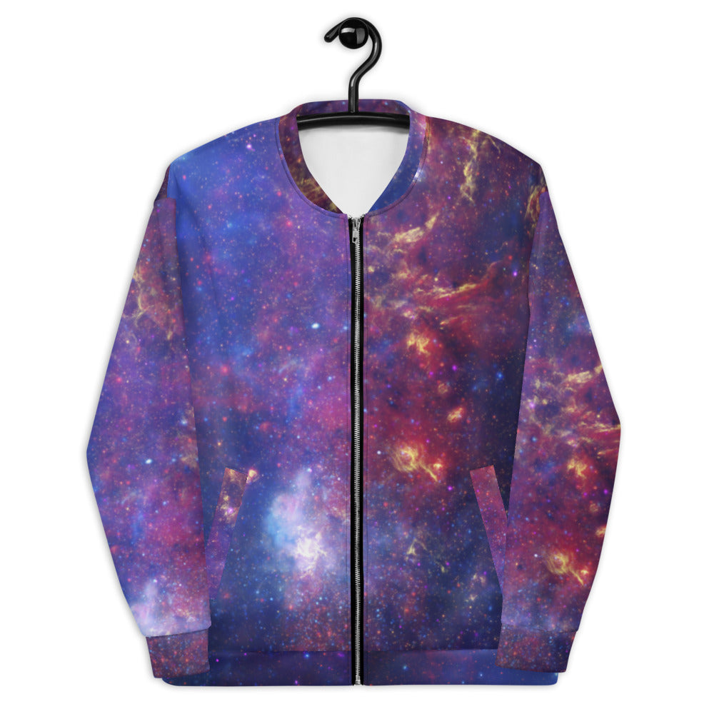 Milky Way Center - 3 Views (Unisex Bomber Jacket)