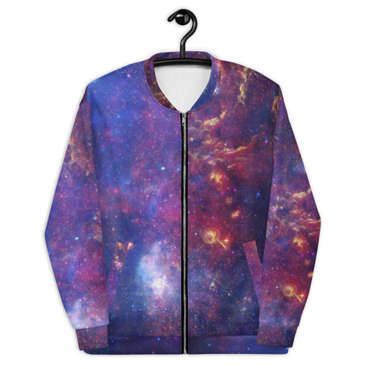 Milky Way Center - 3 Views (Unisex Bomber Jacket)