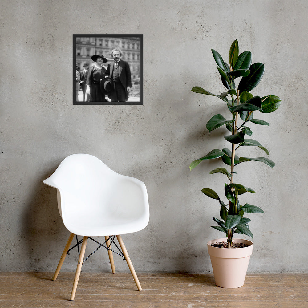 The Einsteins (Poster - Matte Framed)