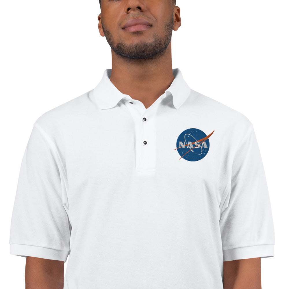 Nasa logo polo shirt Clearance