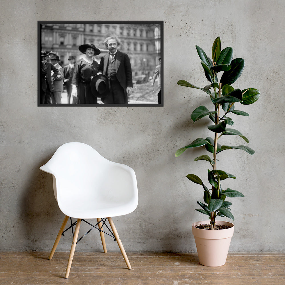 The Einsteins (Poster - Matte Framed)