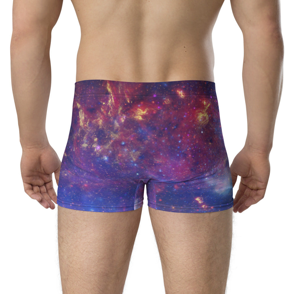 Milky Way Center - 3 Views (Men's Boxer Briefs)