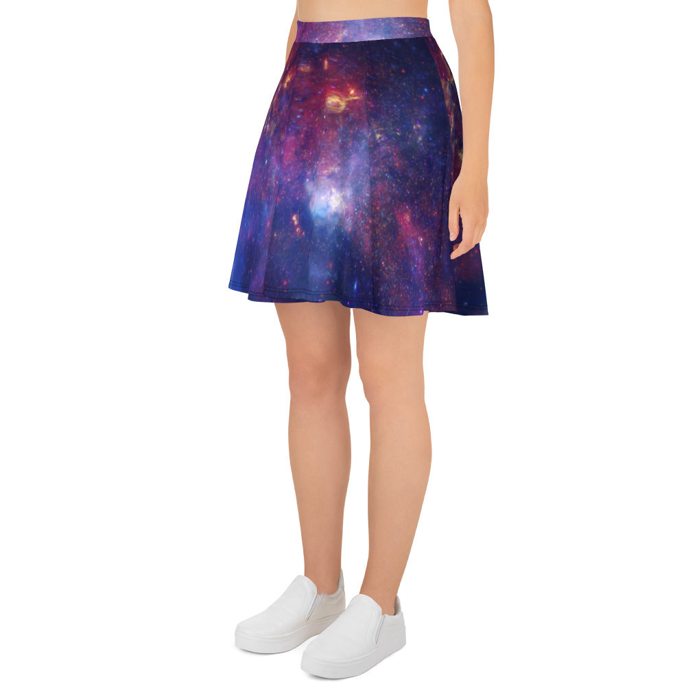 Milky Way Center - 3 Views (Skater Skirt)
