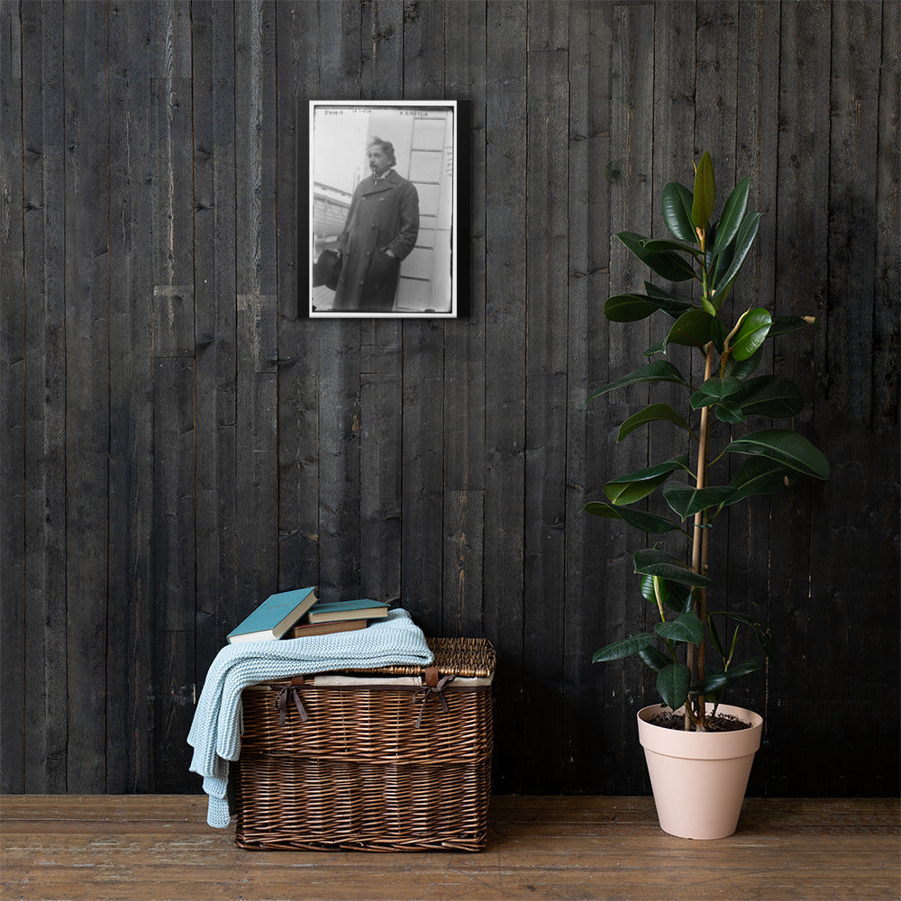 Einstein Aboard a Ship (Canvas)