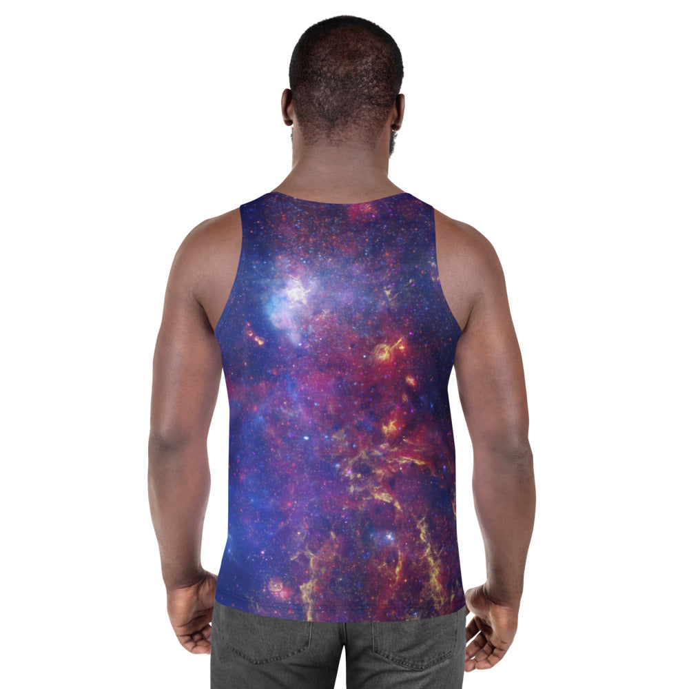 Milky Way Center - 3 Views (Unisex Tank Top)