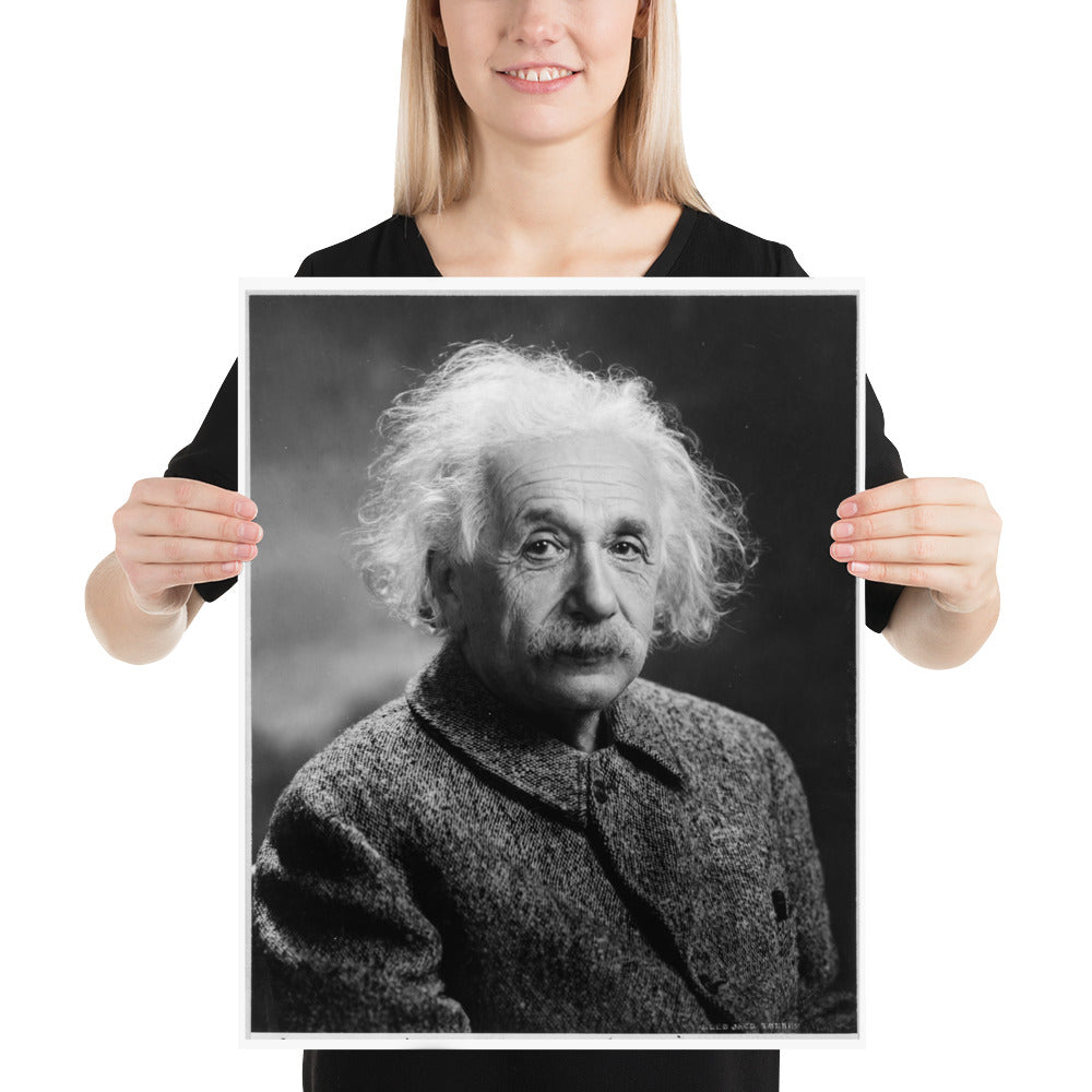 Einstein Portrait (Poster - Paper Matte)