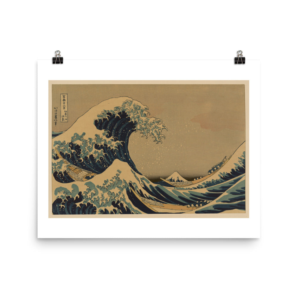 Great Wave Kanagawa (Poster - Paper Matte)