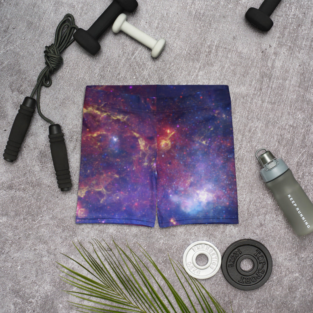 Milky Way Center - 3 Views (Women's Shorts)