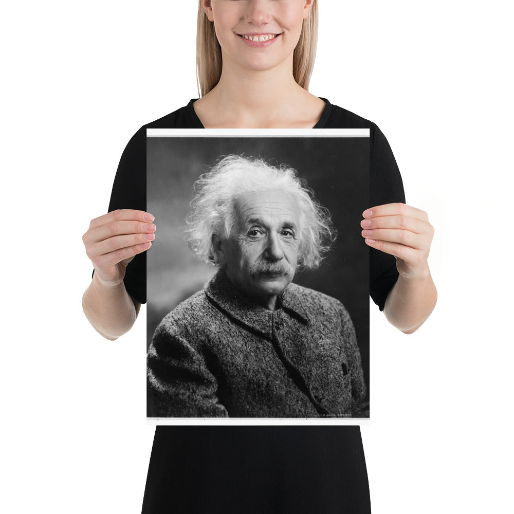 Einstein Portrait (Poster - Paper Matte)