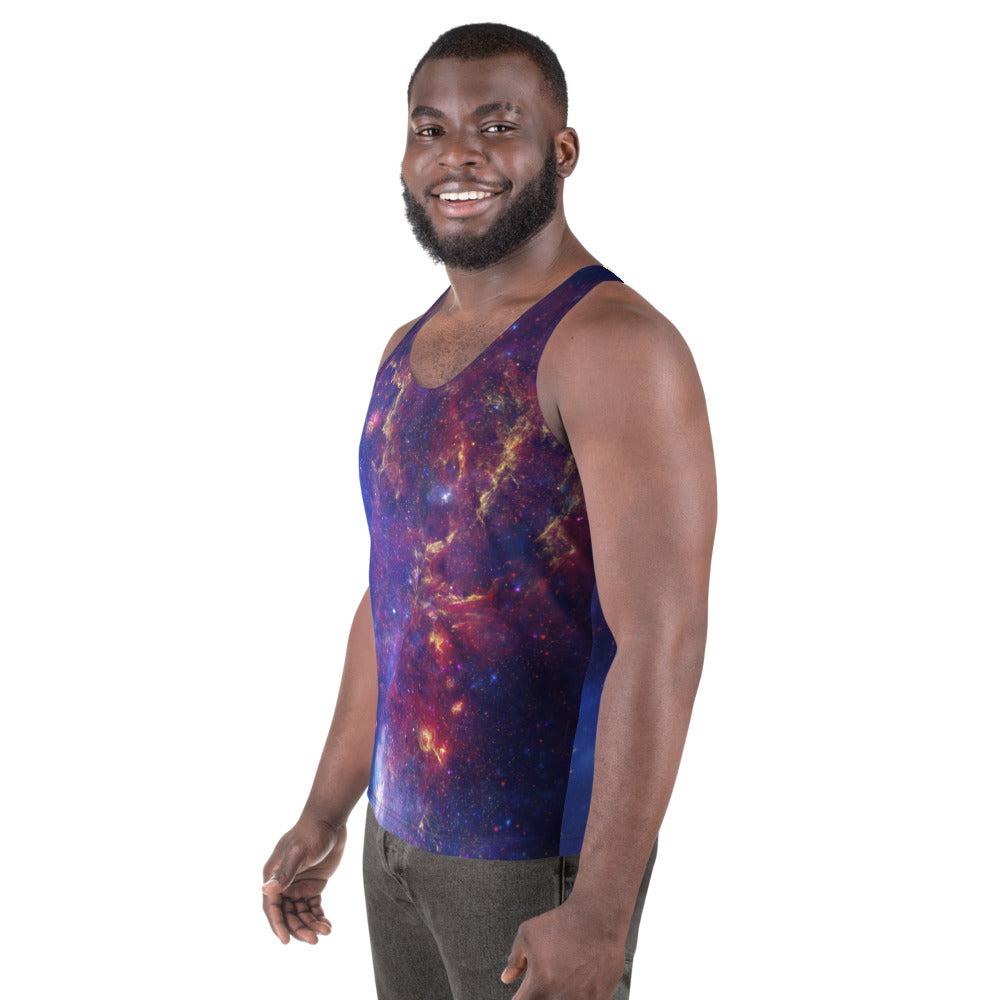 Milky Way Center - 3 Views (Unisex Tank Top)