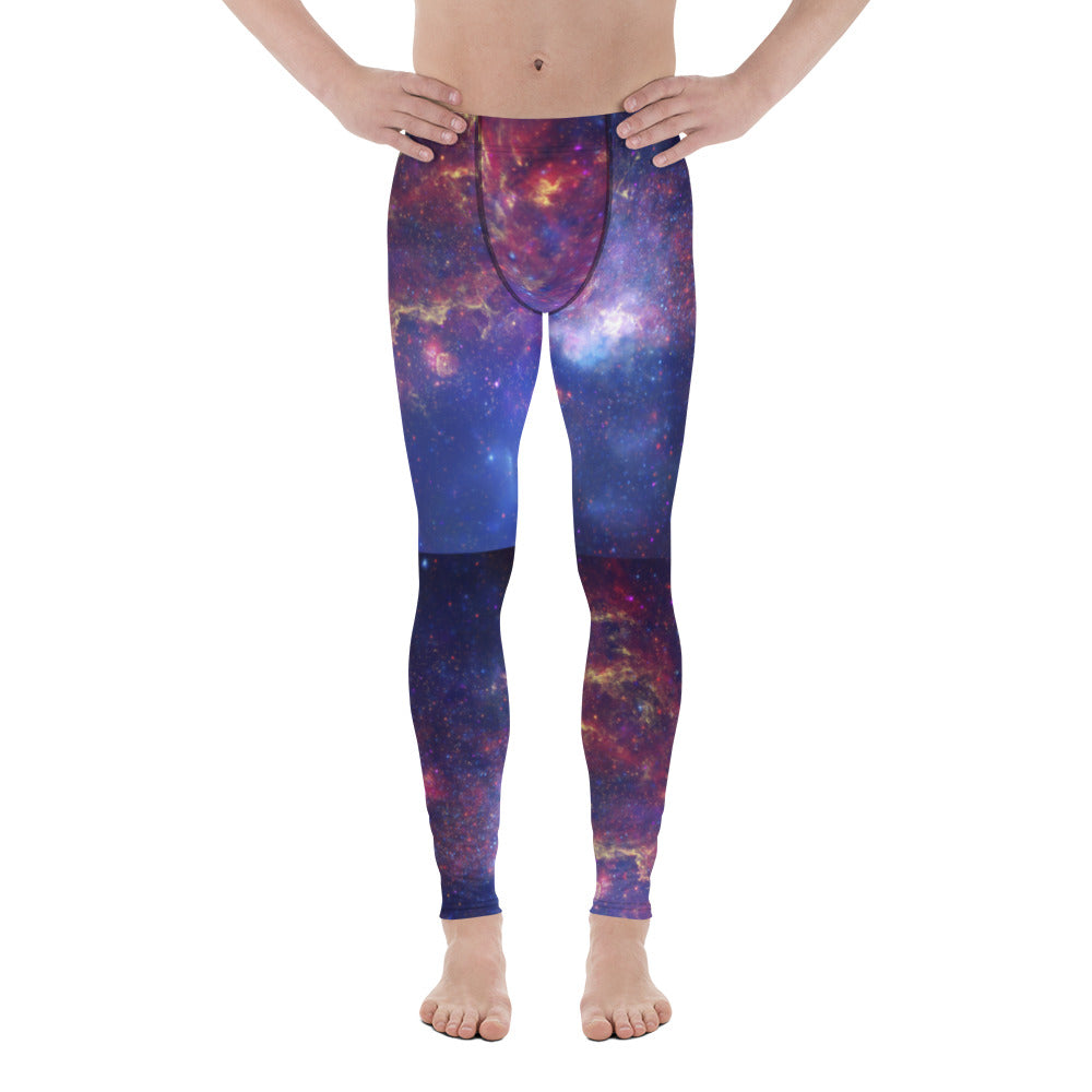 Milky Way Center - 3 Views (Men's Leggings)
