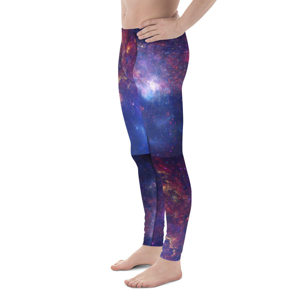 Milky Way Center - 3 Views (Men's Leggings)