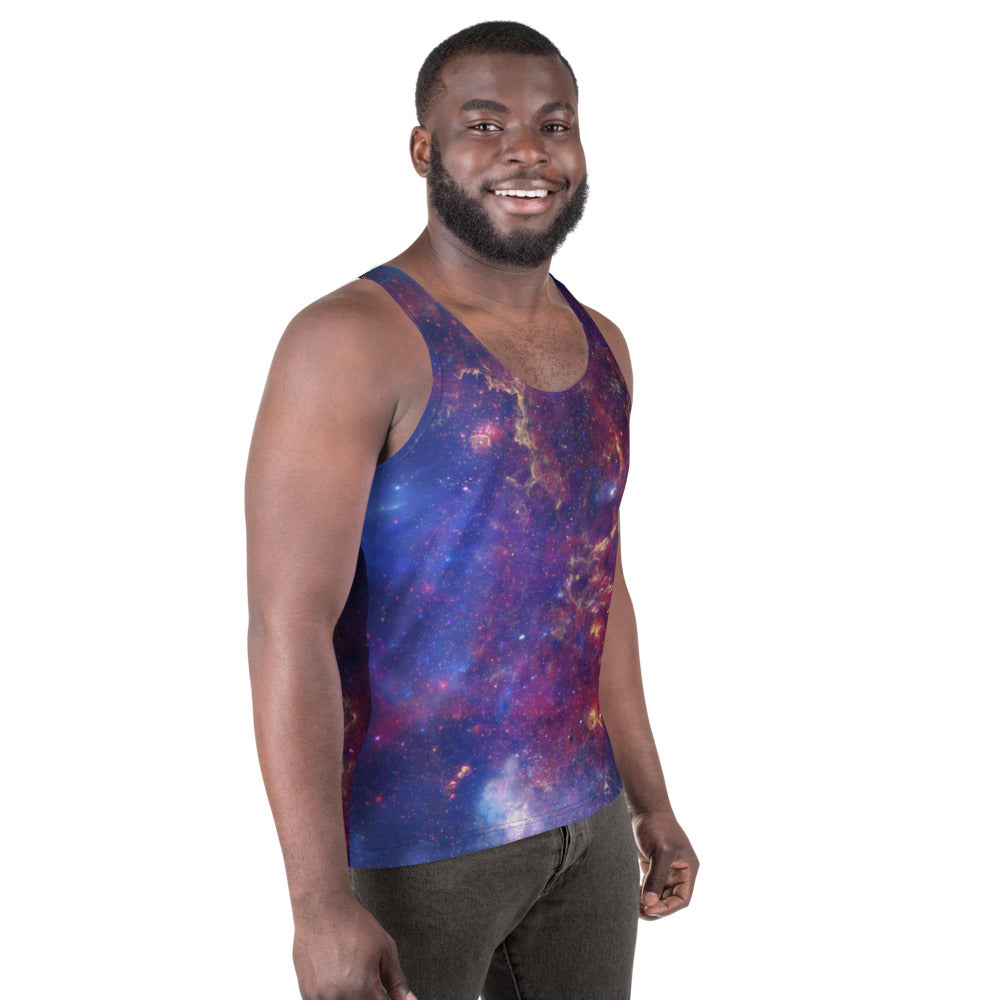 Milky Way Center - 3 Views (Unisex Tank Top)