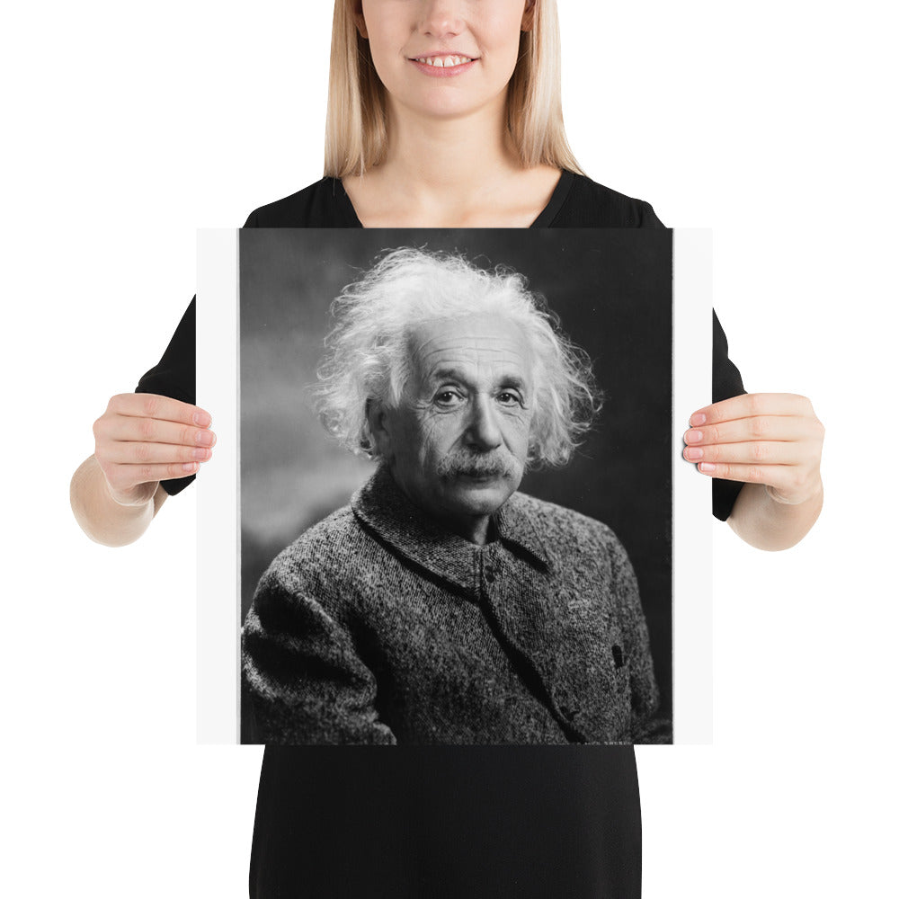 Einstein Portrait (Poster - Photo Paper)