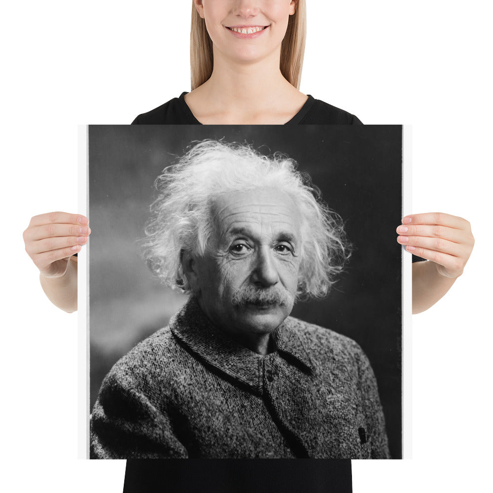 Einstein Portrait (Poster - Paper Matte)