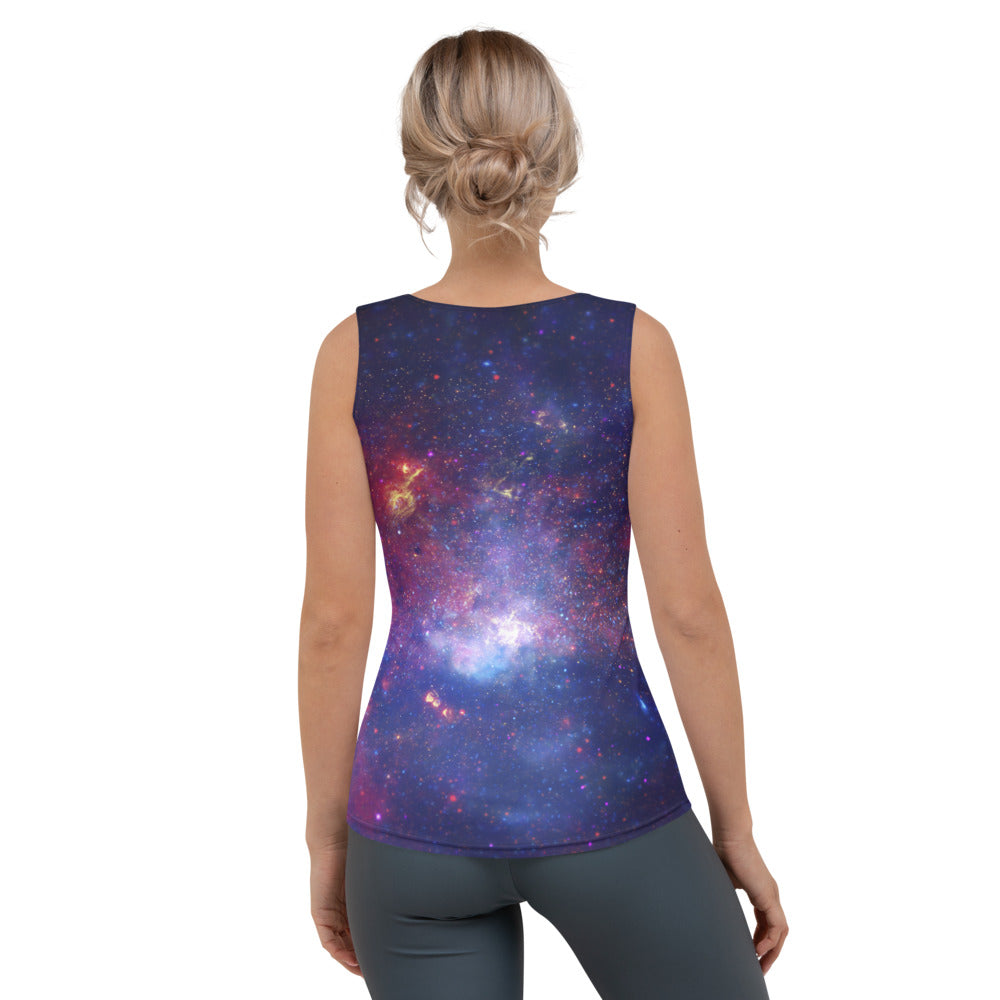 Milky Way Center - 3 Views (Women's Tank Top)