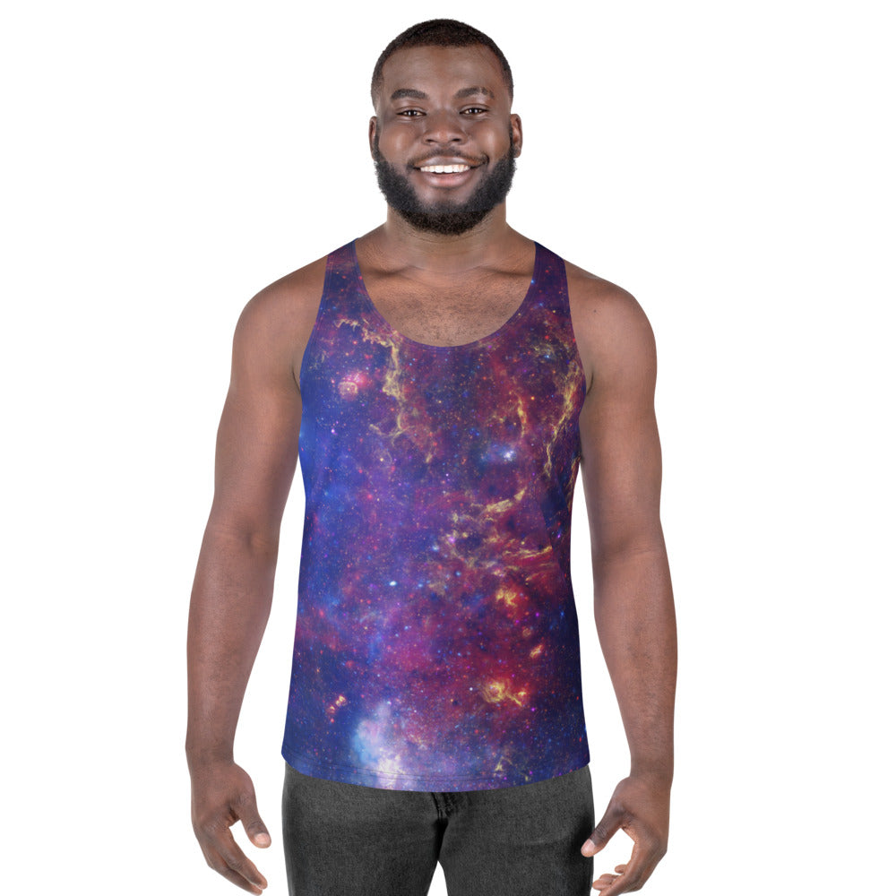 Milky Way Center - 3 Views (Unisex Tank Top)