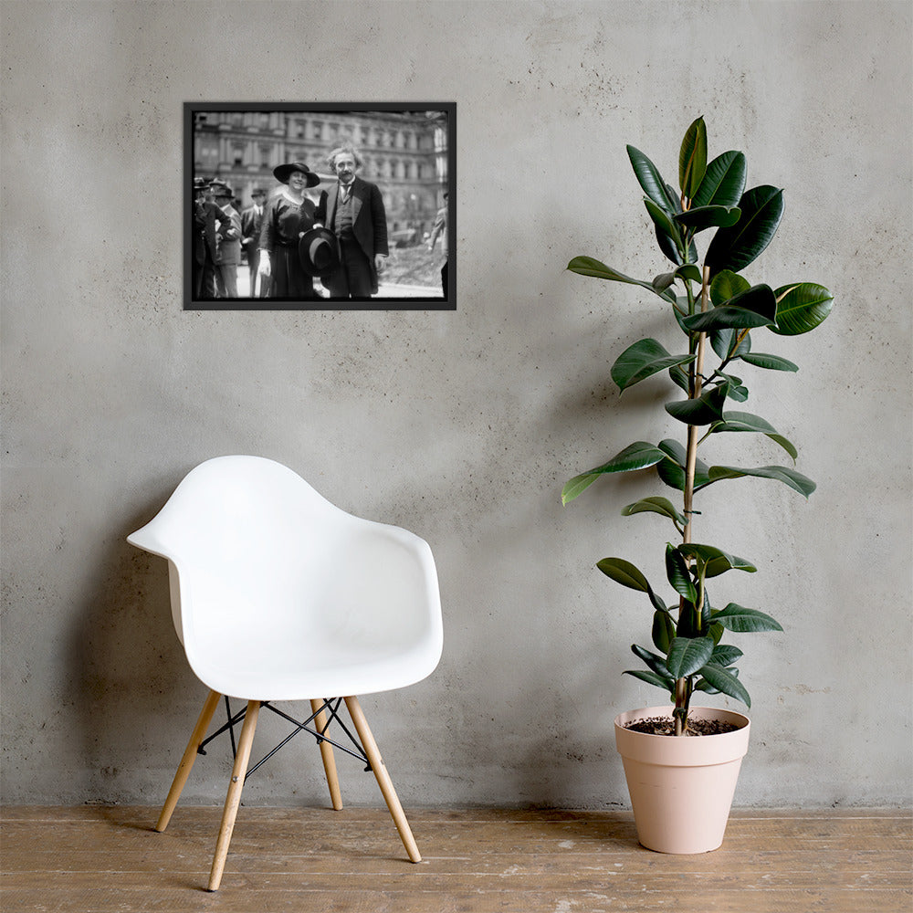 The Einsteins (Poster - Matte Framed)
