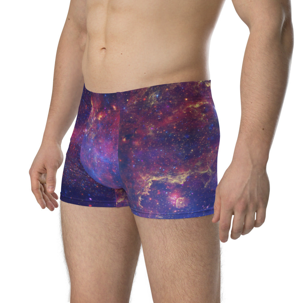 Milky Way Center - 3 Views (Men's Boxer Briefs)
