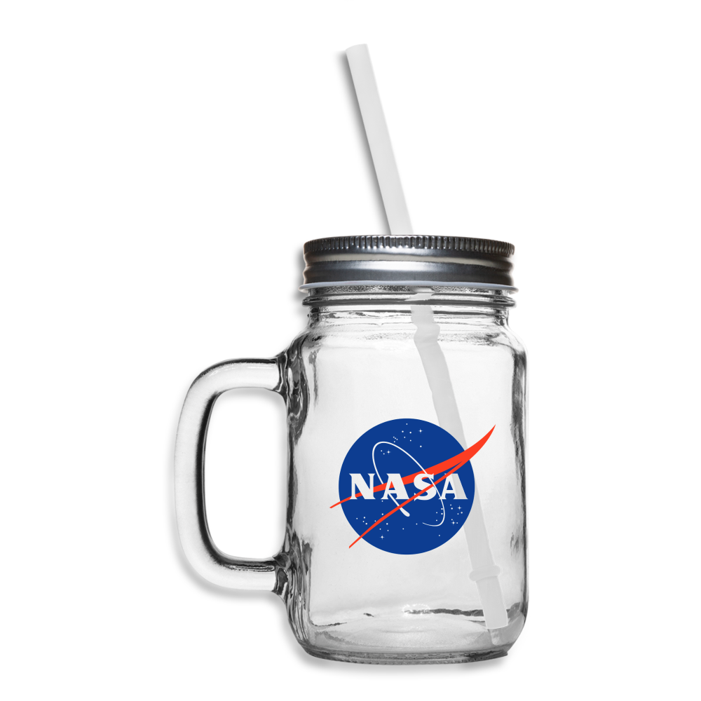 NASA Logo (Mason Jar) - clear