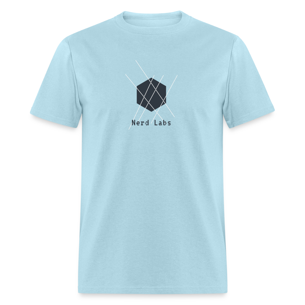 Nerd Labs Original Logo (Men's T-Shirt) - powder blue