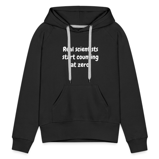 Count from Zero (Women’s Premium Hoodie) - black