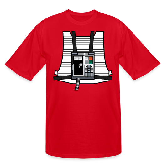 Stay on Target (Men's Tall T-Shirt) - red