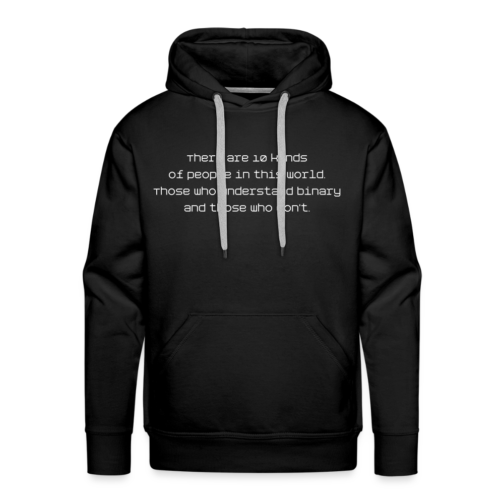 Binary People (Men’s Premium Hoodie) - black