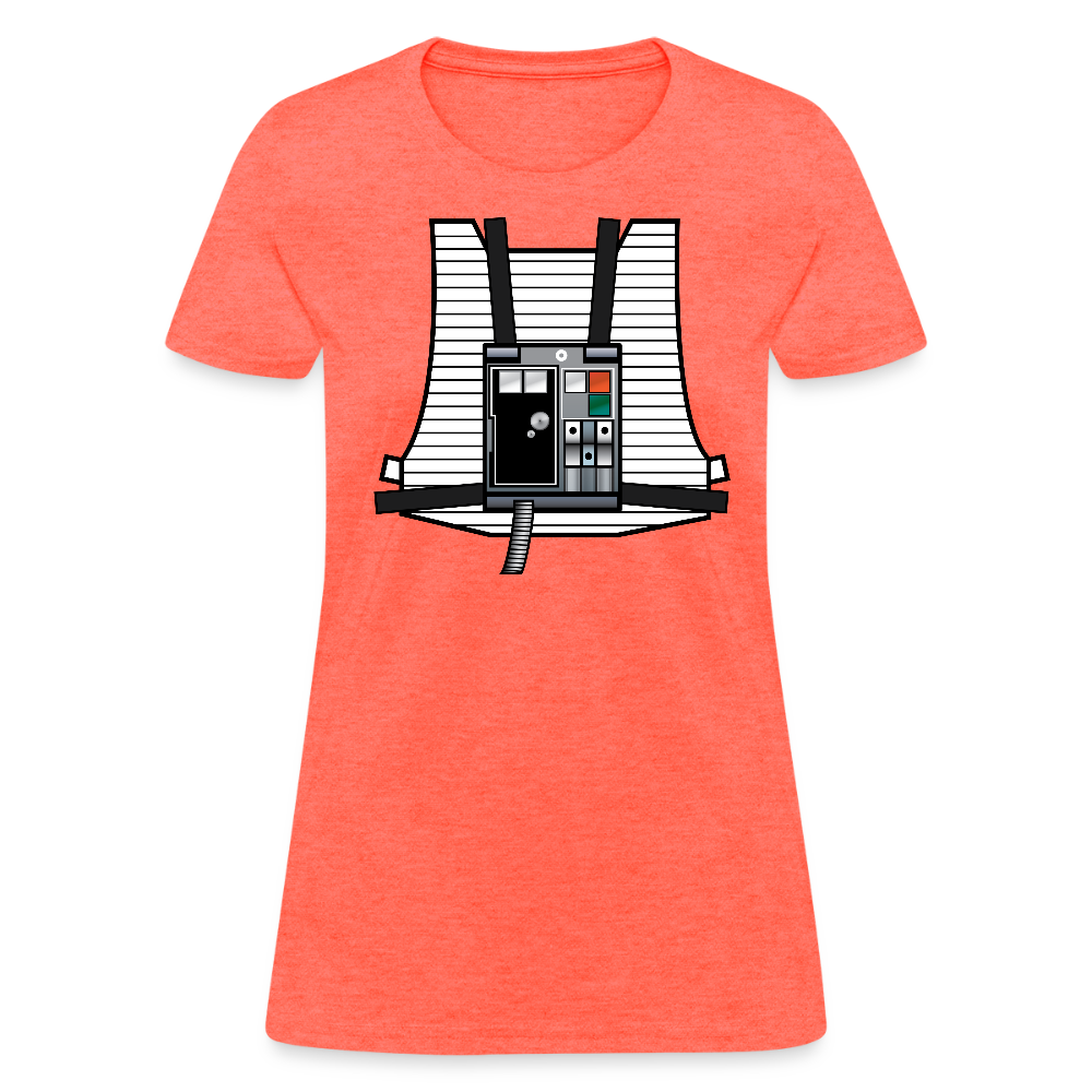 Stay on Target (Women's T-Shirt) - heather coral