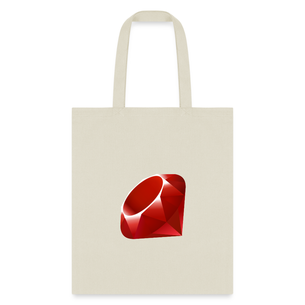 Ruby Logo (Tote Bag) - natural