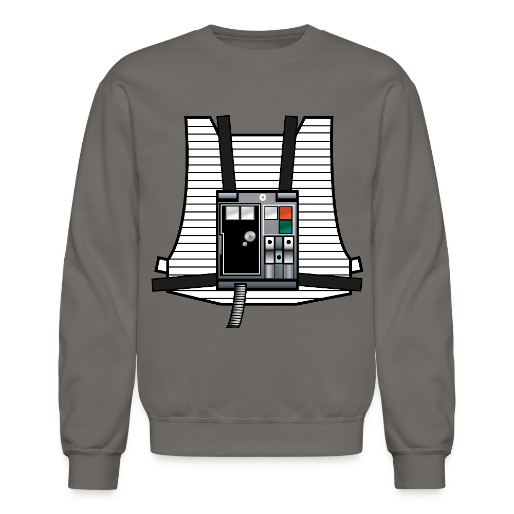 Stay on Target (Crewneck Sweatshirt) - asphalt gray