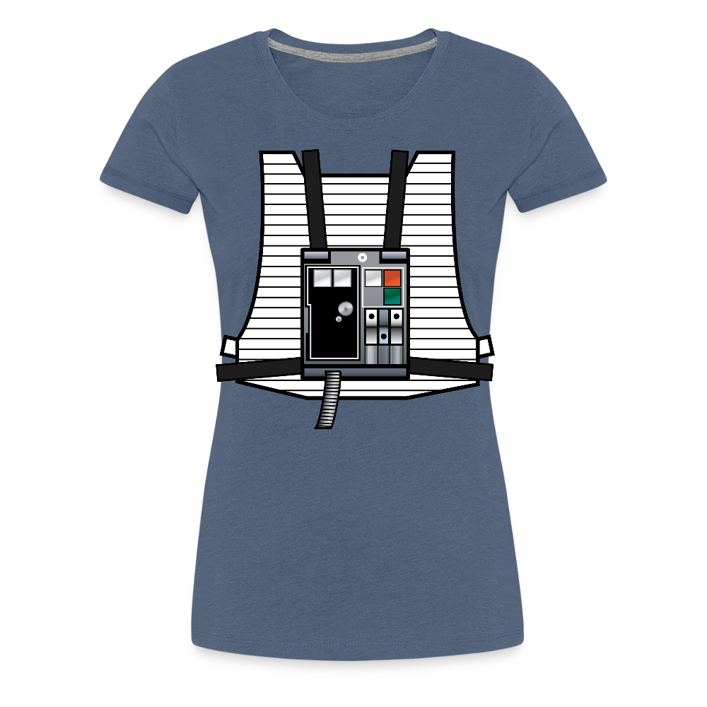 Stay on Target (Women’s Premium T-Shirt) - heather blue