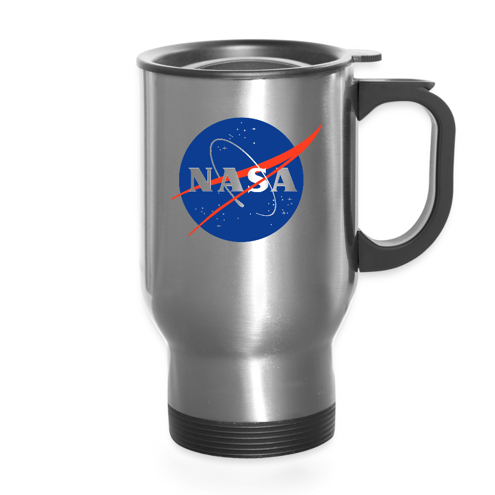 NASA Logo (Travel Mug) - silver