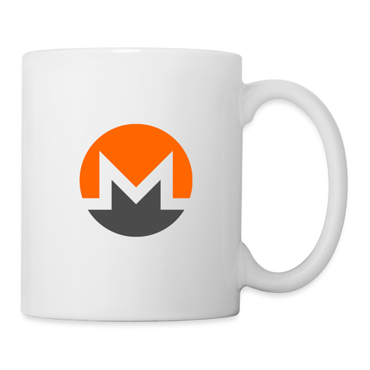 Monero Logo (Coffee/Tea Mug) - white