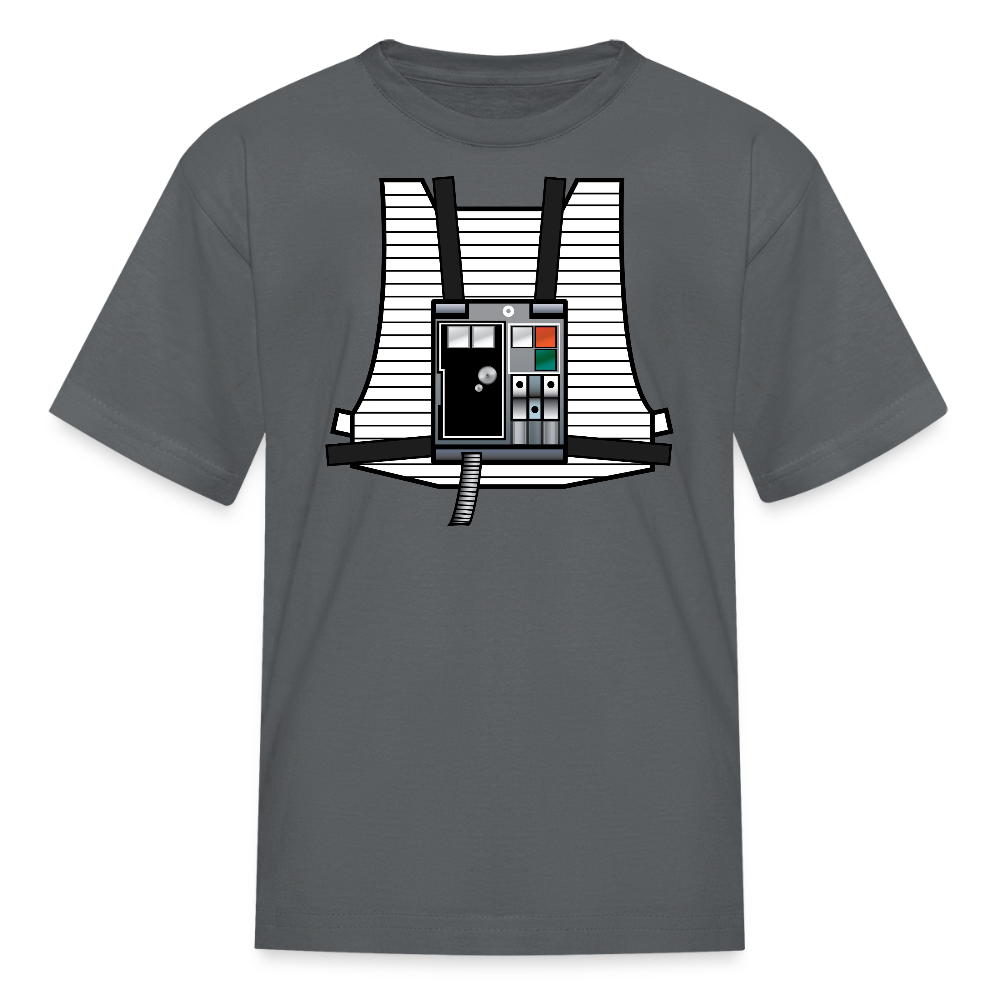 Stay on Target (Kids' T-Shirt) - charcoal