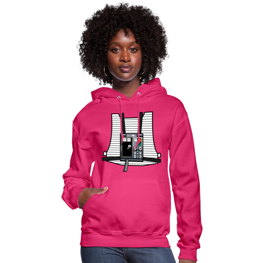 Stay on Target (Women's Hoodie) - fuchsia