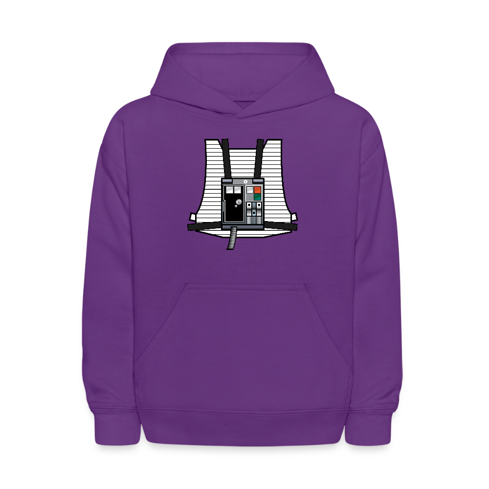 Stay on Target (Kids' Hoodie) - purple