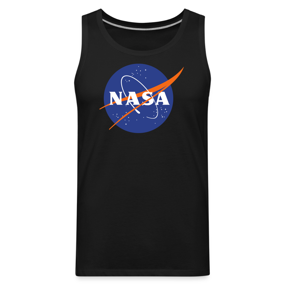 NASA Logo (Men’s Premium Tank) - black