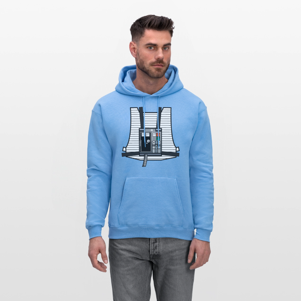 Stay on Target (Men's Hoodie) - carolina blue