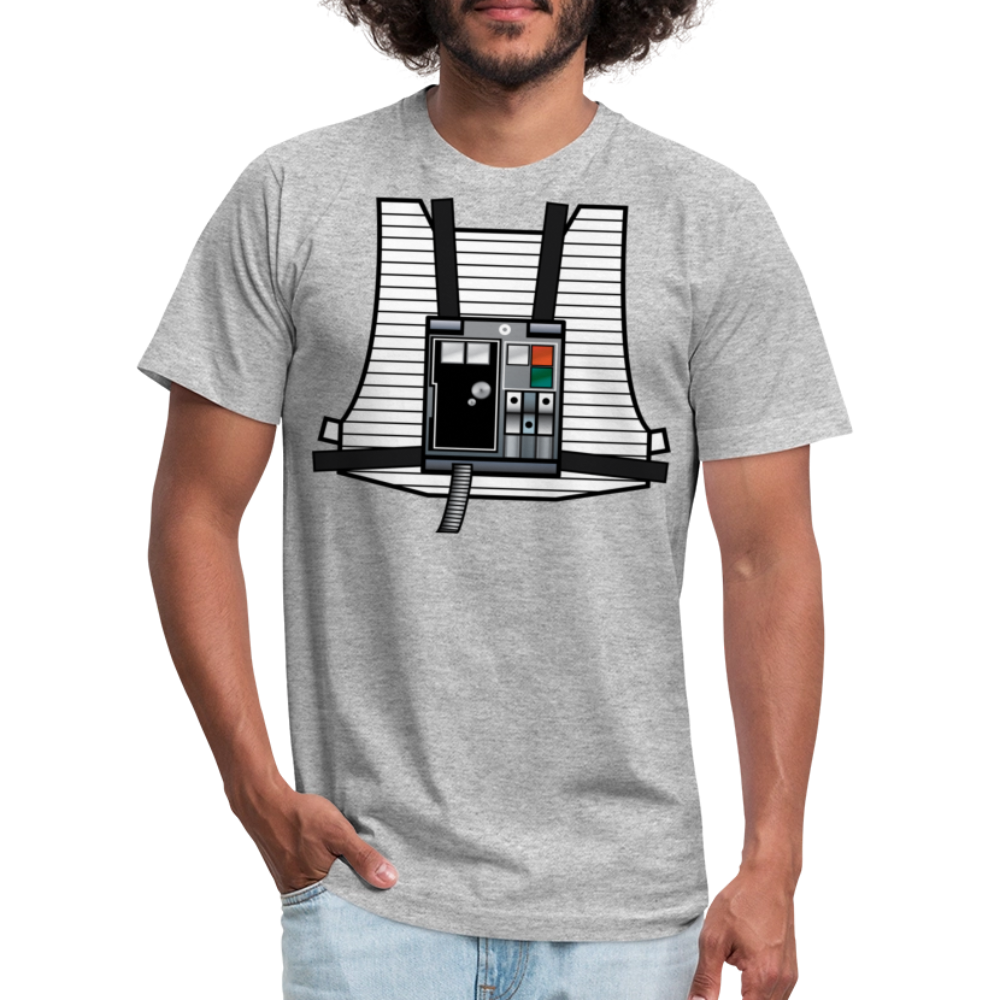 Stay on Target (Unisex Jersey T-Shirt by Bella + Canvas) - heather gray