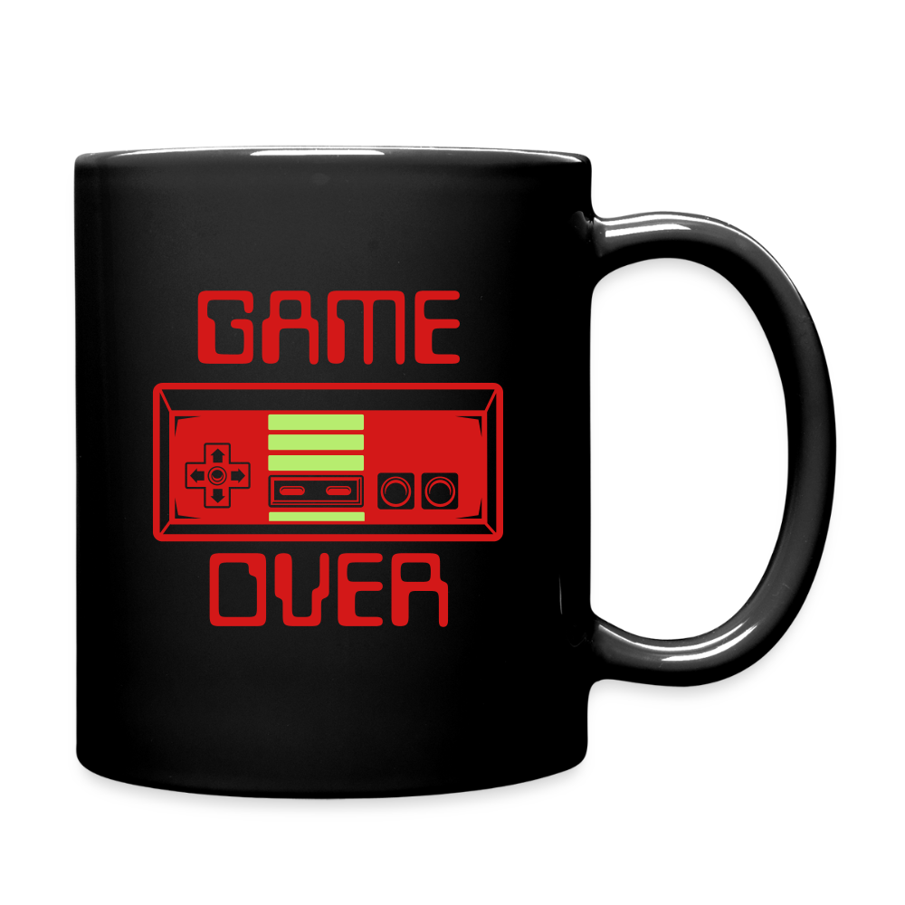 Game Over (Full Color Mug) - black