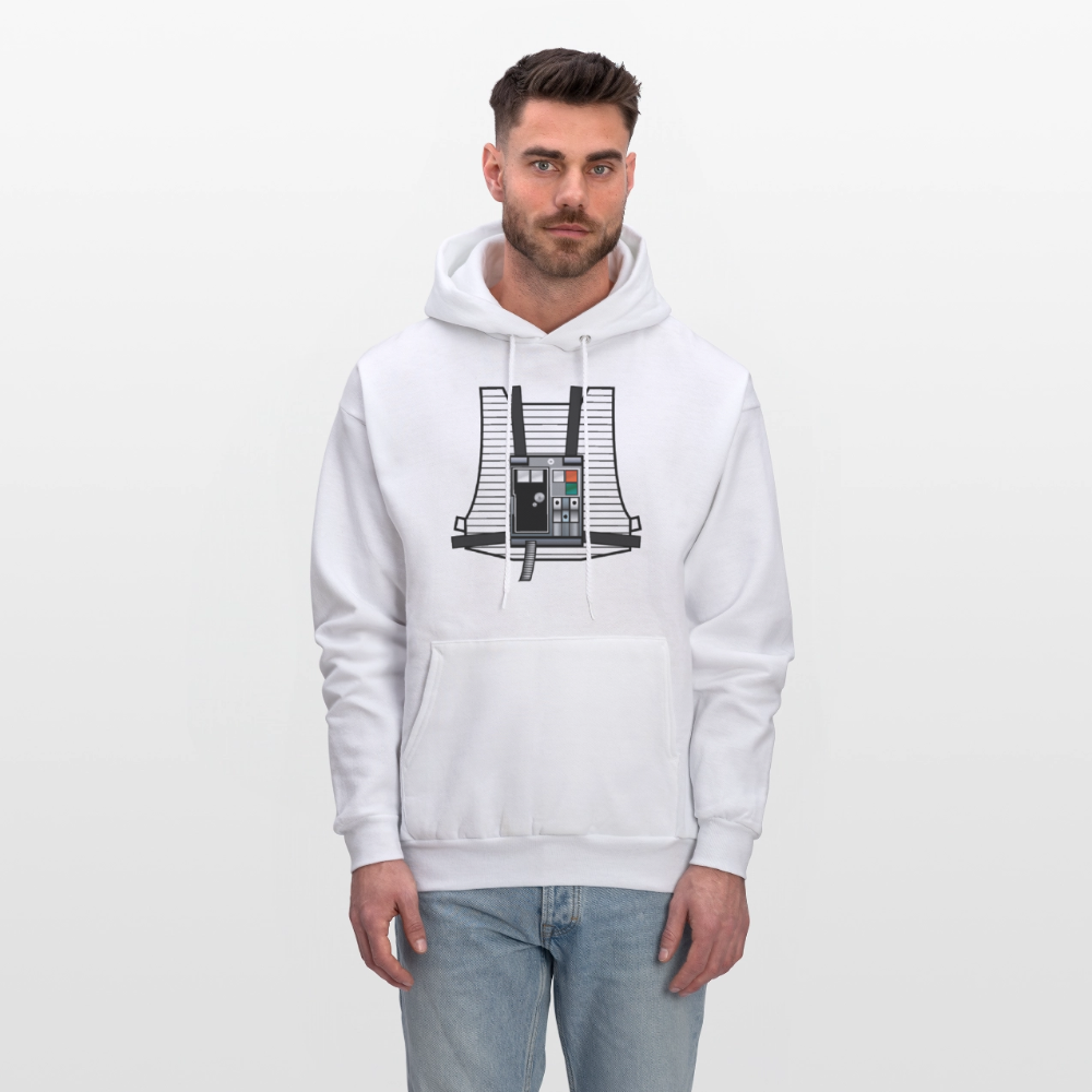 Stay on Target (Men's Hoodie) - white