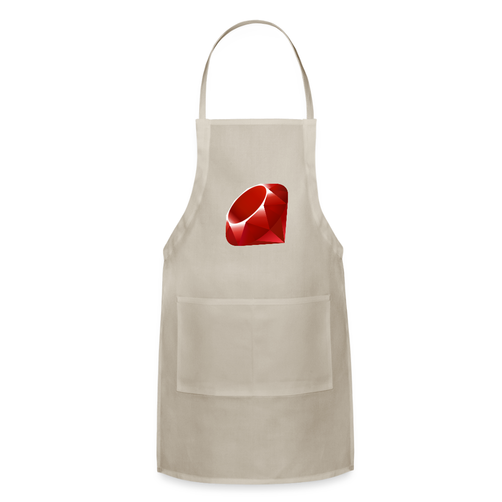 Ruby Logo (Adjustable Apron) - natural