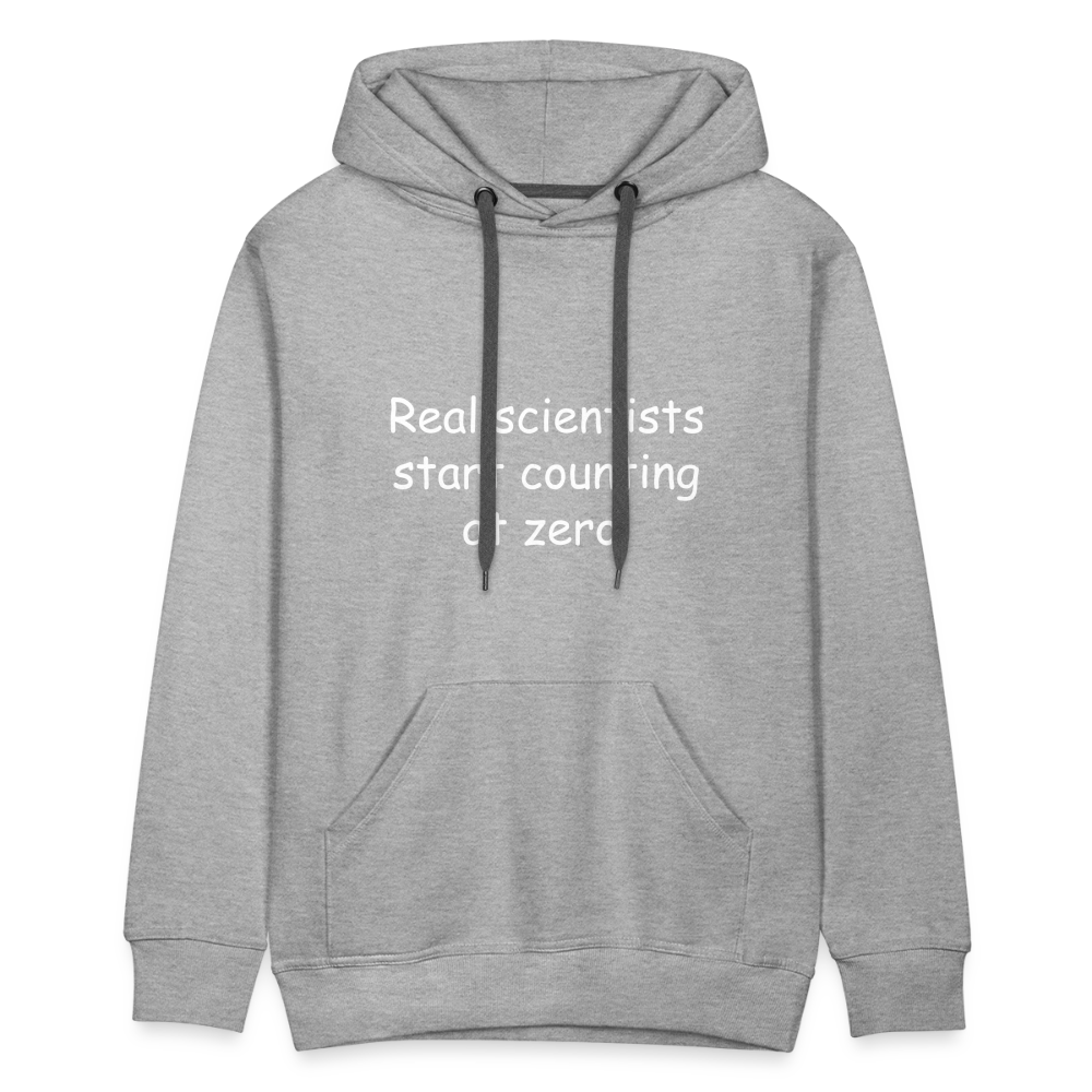 Count from Zero (Men’s Premium Hoodie) - heather grey