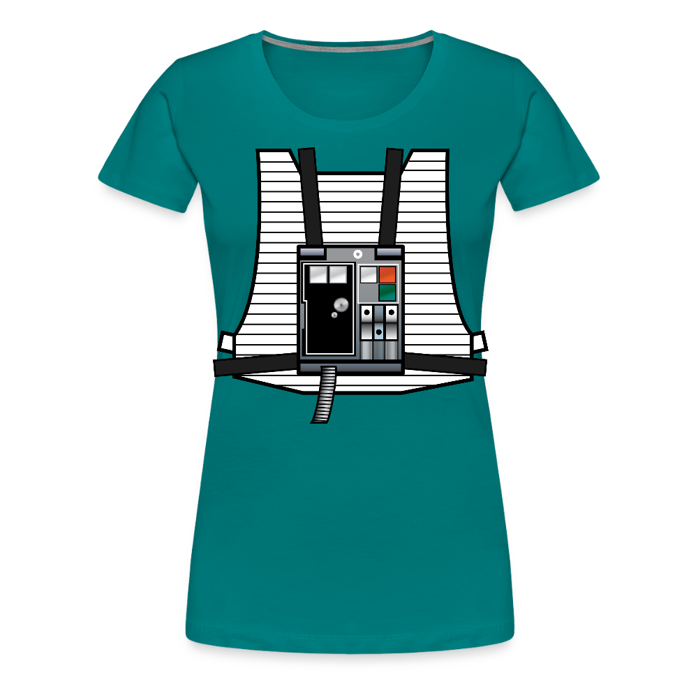Stay on Target (Women’s Premium T-Shirt) - teal