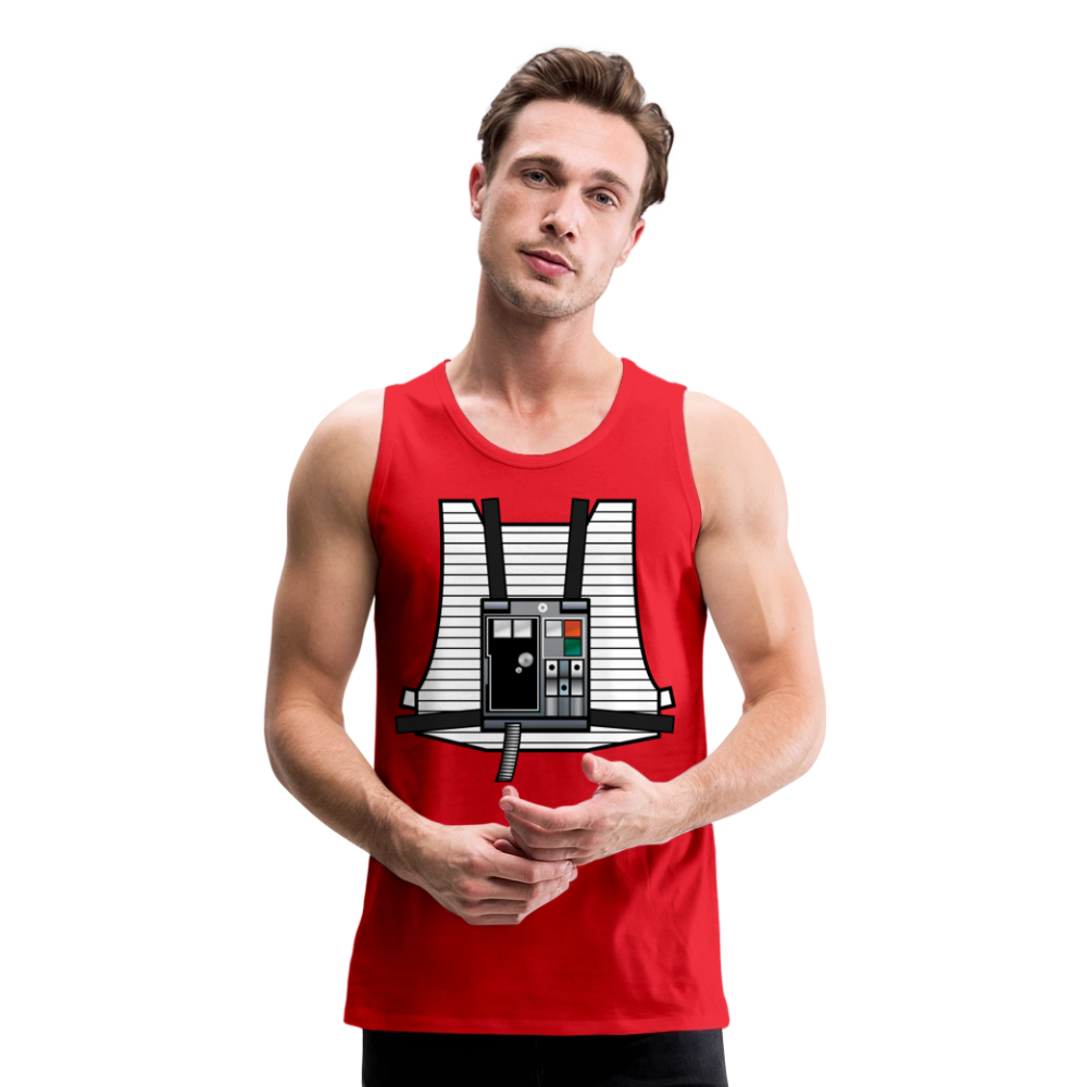 Stay on Target (Men’s Premium Tank) - red