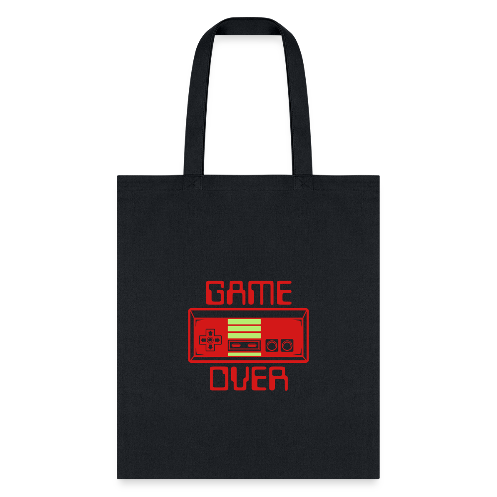 Game Over (Tote Bag) - black