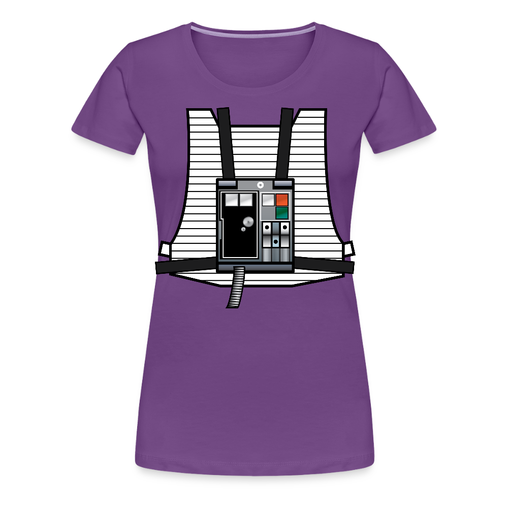 Stay on Target (Women’s Premium T-Shirt) - purple